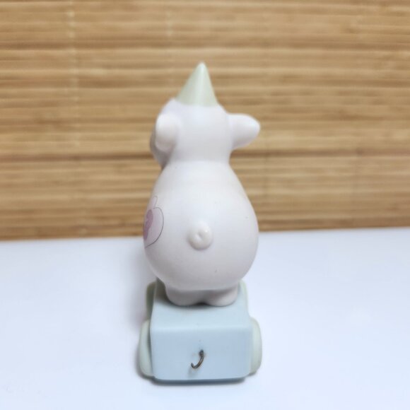 Precious Moments Pig Heaven Bless Your Special Day 3 Bisque Porcelain Vintage - Picture 4 of 7